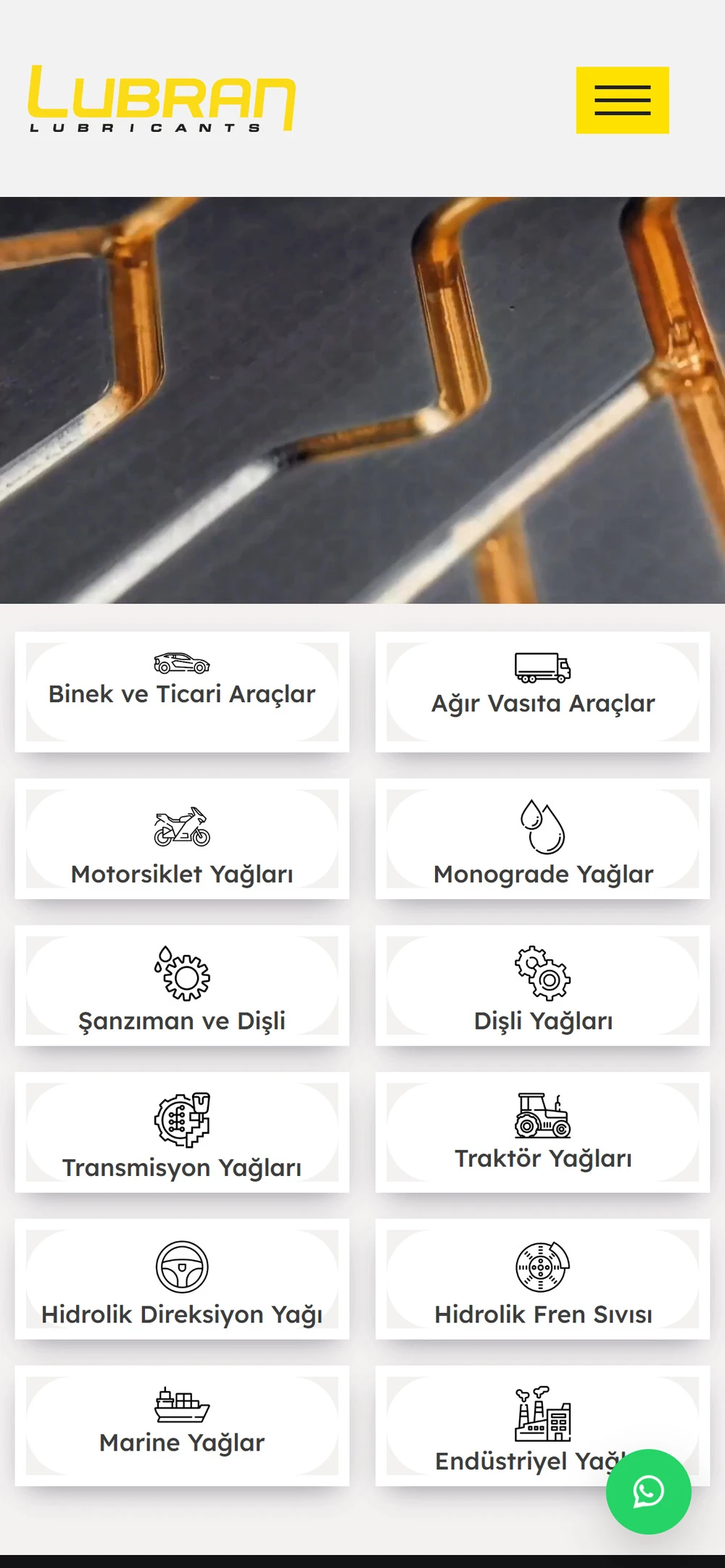 Lubran — mobil ürün grupları